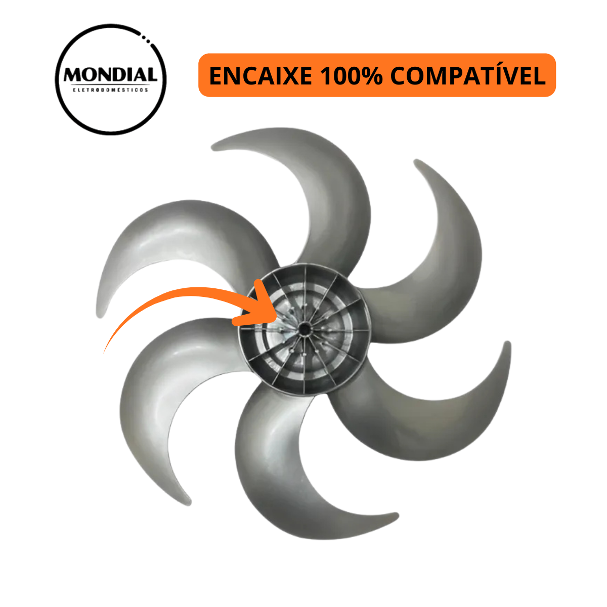 Helice 40CM Mondial - Prata